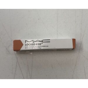 MAC Locked Kiss 24HR Lipstick Color 68 TEASER .06 oz New in Box